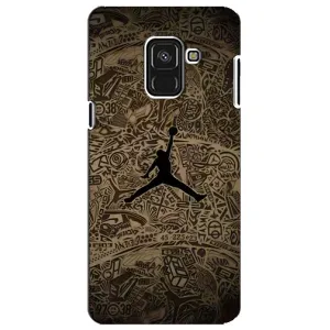 Чехлы для Samsung A8 Plus, A730F - с картинкой JORDAN (AlphaPrint)