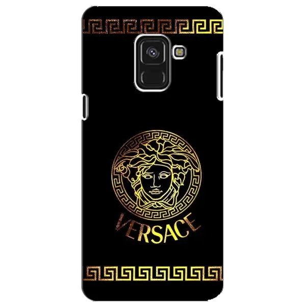 Чехол с принтом «Logo Versace» для Samsung Galaxy A8 Plus 2018 (A730F)