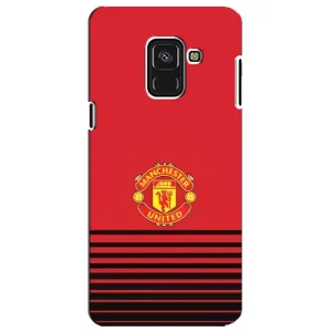 Чехол Манчестер Юнайтед для Самсунг А8 Плюс 2018, А730Ф (AlphaPrint) (manchester united)