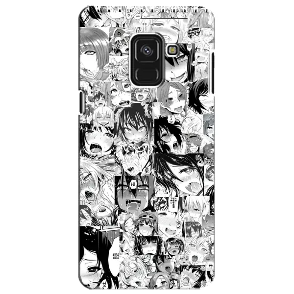 Чехол с принтом «Ahegao manga» для Samsung Galaxy A8 Plus 2018 (A730F)