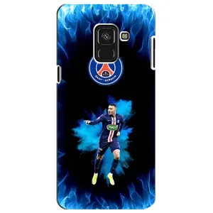 Чехлы Килиан Мбаппе для Samsung A8 Plus, A730F (Мбаппе в огне)