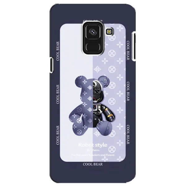 Чохол з принтом «Медведик LV» для Samsung Galaxy A8 Plus 2018 (A730F)
