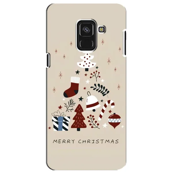 Чехол с принтом «Merry Christmas» для Samsung Galaxy A8 Plus 2018 (A730F)