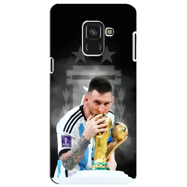 Чехол с принтом «Месси Чемпион» для Samsung Galaxy A8 Plus 2018 (A730F)