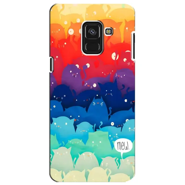 Чехол с принтом «Mew» для Samsung Galaxy A8 Plus 2018 (A730F) Чехол с принтом «Mew» для Samsung Galaxy A8 Plus 2018 (A730F)