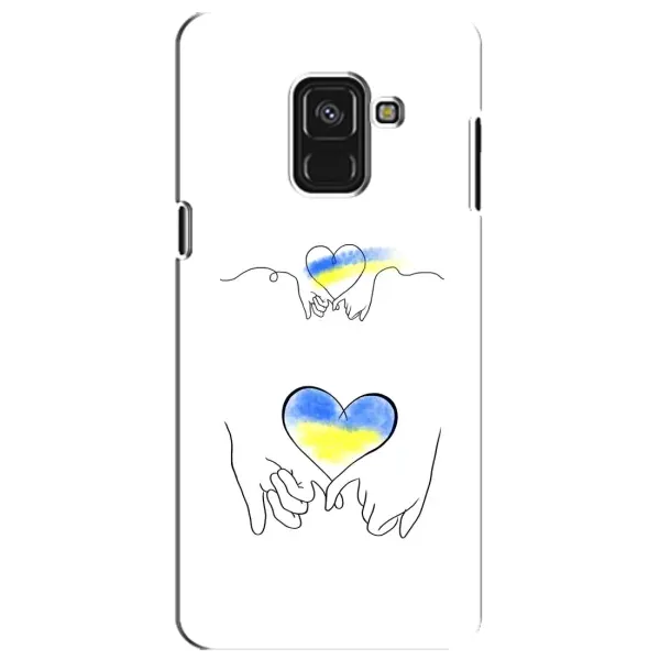 Чехол с принтом «Мир Украине» для Samsung Galaxy A8 Plus 2018 (A730F)