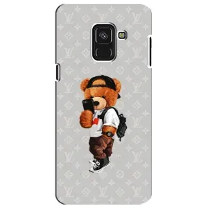 Брендновые Чехлы для Samsung A8 Plus, A730F - (PREMIUMPrint) (Мишка Луи)