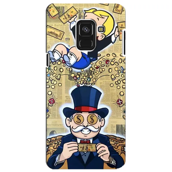 Чехол с принтом «Монополия Мен» для Samsung Galaxy A8 Plus 2018 (A730F)