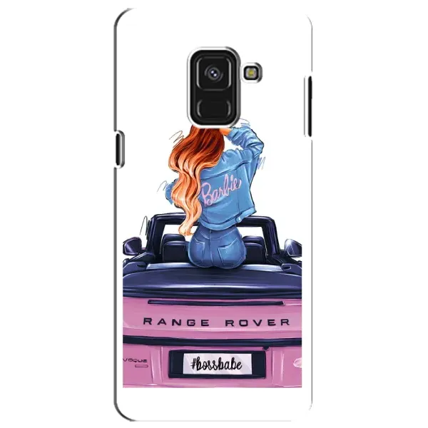 Чехол с принтом «На машине» для Samsung Galaxy A8 Plus 2018 (A730F)