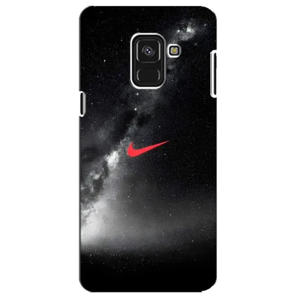 Чохол з принтом «Найк червоний» для Samsung Galaxy A8 Plus 2018 (A730F)