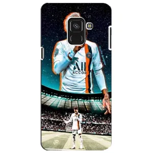 Чехол Неймар для Samsung A8 Plus,  A730F (AlphaPrint) (Неймар ПСЖ)