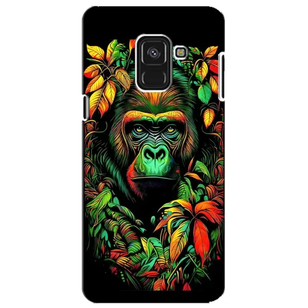 Чехол с принтом «Обезьяна в тропиках» для Samsung Galaxy A8 Plus 2018 (A730F)
