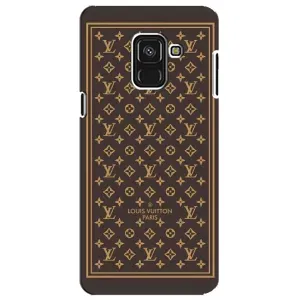 Чехлы Луи Витон для Samsung A8 Plus,  A730F (AlphaPrint - LOUIS VUITTON) (обои LV)