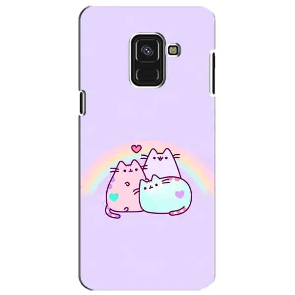 Чехол с принтом «Радужные котики» для Samsung Galaxy A8 Plus 2018 (A730F) Чехол с принтом «Радужные котики» для Samsung Galaxy A8 Plus 2018 (A730F)