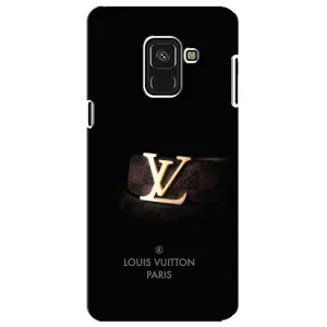 Чехлы Луи Витон для Samsung A8 Plus,  A730F (AlphaPrint - LOUIS VUITTON) (ремешок LV)