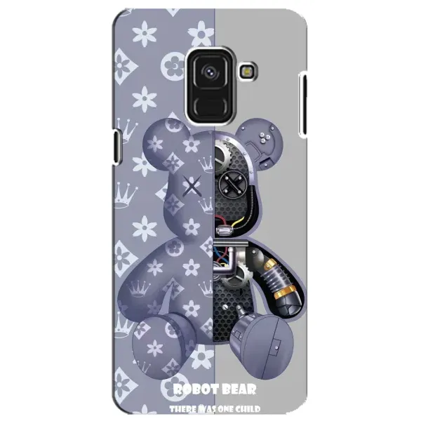 Чохол з принтом «Робот Медведик» для Samsung Galaxy A8 Plus 2018 (A730F)
