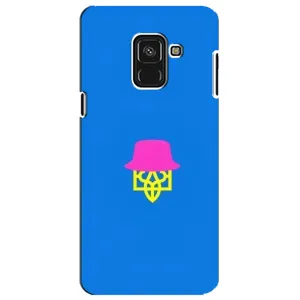 Чехлы для Samsung A8 Plus,  A730F  Укр. Символика (AlphaPrint) (Шапка на гербу)
