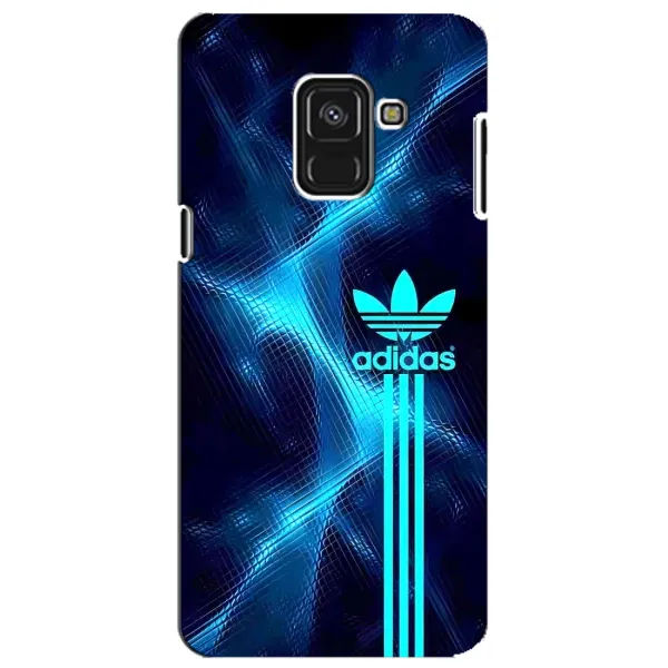 Чохол з принтом «Синій Адідас» для Samsung Galaxy A8 Plus 2018 (A730F)