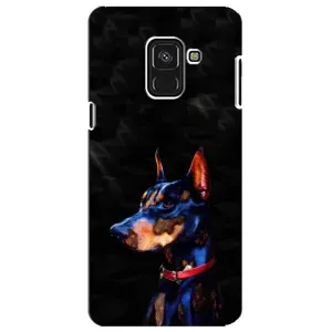 Чехлы с картинками животных Samsung A8 Plus, A730F (Собака)