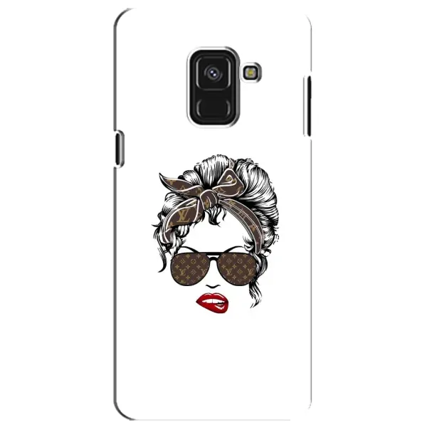 Чехол с принтом «стильная с луи витон» для Samsung Galaxy A8 Plus 2018 (A730F)