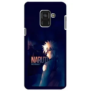 Naruto Anime Чехлы для Самсунг А8 Плюс 2018, А730Ф (AlphaPrint) (тень Наруто)
