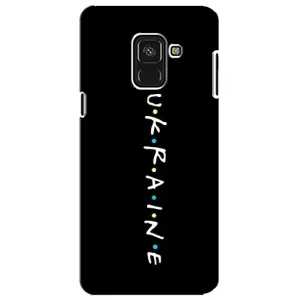 Украинские Чехлы для Samsung A8 Plus,  A730F с картинкой УПА (AlphaPrint)