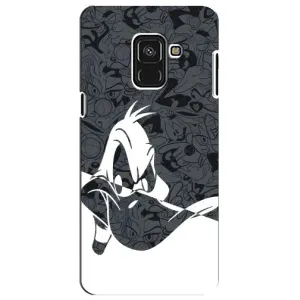 Чехлы с крутыми принтами для Samsung A8 Plus, A730F - (PREMIUMPrint) (Утка стайл)