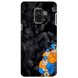 Чехлы с крутыми принтами для Samsung A8 Plus, A730F - (PREMIUMPrint) (Воры)