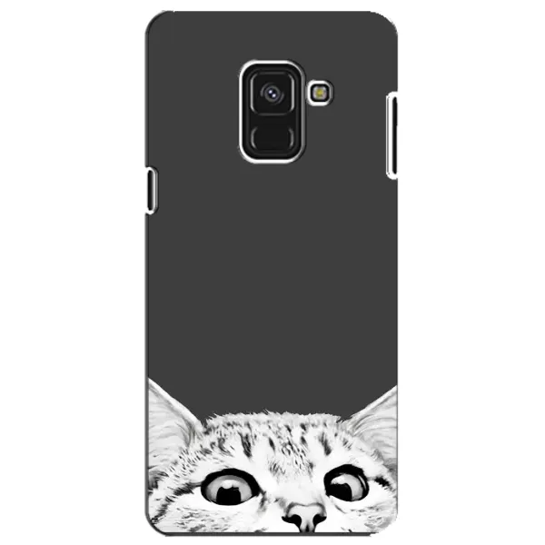 Чехол с принтом «Выглядывает кот» для Samsung Galaxy A8 Plus 2018 (A730F) Чехол с принтом «Выглядывает кот» для Samsung Galaxy A8 Plus 2018 (A730F)