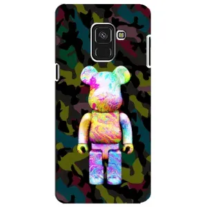 Чехлы для Samsung A8 Plus, A730F - Bearbrick Louis Vuitton (PREMIUMPrint) (Яркий Bearbrick)