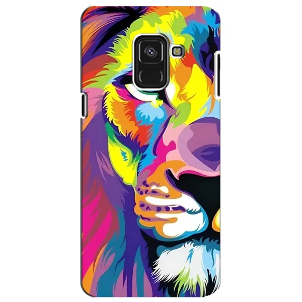 Чехол с принтом «Яркий Лев» для Samsung Galaxy A8 Plus 2018 (A730F)