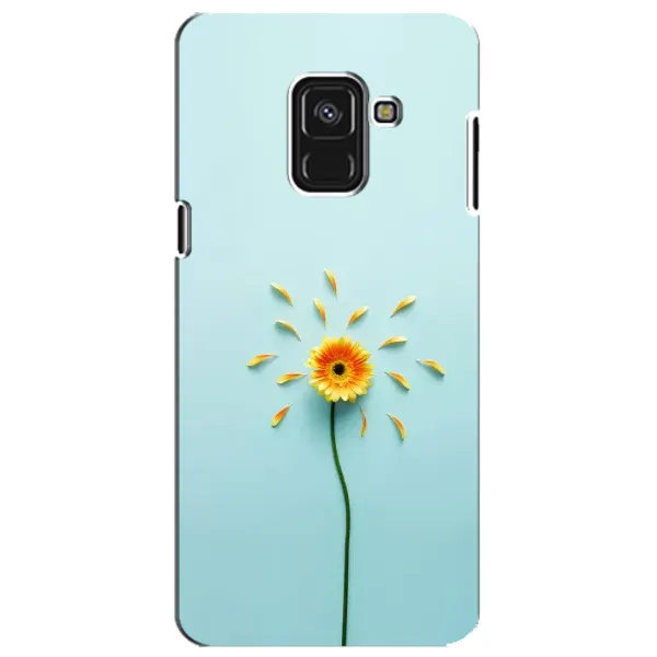 Чохол з принтом «Жовта квітка» для Samsung Galaxy A8 Plus 2018 (A730F)