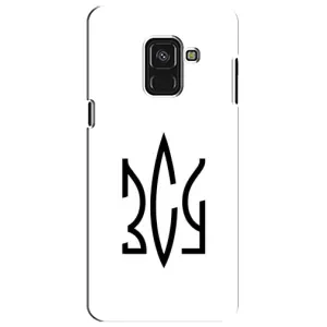 Чехлы для Samsung A8 Plus,  A730F  Укр. Символика (AlphaPrint) (ЗСУ герб)