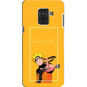 Анимешный чехол для Samsung A8, A8 2018, A530F (Аниме Наруто)