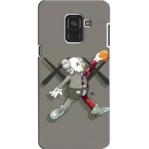 Чехлы для Samsung A8, A8 2018, A530F - Bearbrick Louis Vuitton (PREMIUMPrint) (Беарбрик Джордан)