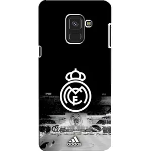 ФК Реал Мадрид чехлы для Samsung A8, A8 2018, A530F (AlphaPrint) (эмблема Реал Мадрид)