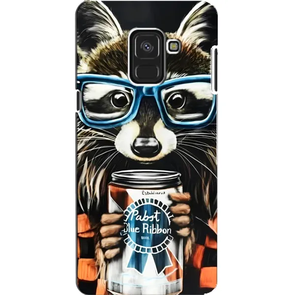 Чехол с принтом «Енот с банкой» для Samsung Galaxy A8 2018 (A530F) Чехол с принтом «Енот с банкой» для Samsung Galaxy A8 2018 (A530F)