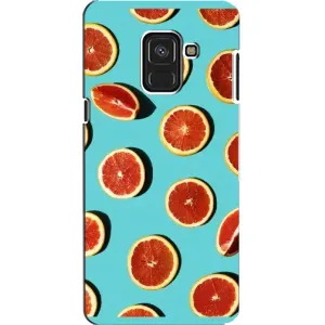 Чохли з фруктами для Samsung A8, A8 2018, A530F (VPrint) (Грейпфрут)