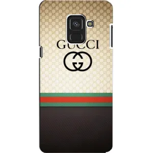 Чехлы ГУЧЧИ для «Самсунг» А8, А8 2018, А530Ф (AlphaPrint) (GUCCI стиль)