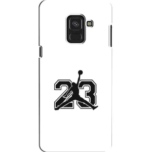 Чехлы для Samsung A8, A8 2018, A530F - с картинкой JORDAN (AlphaPrint) (Jordan 23)