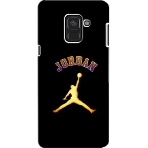 Чехлы для Samsung A8, A8 2018, A530F - с картинкой JORDAN (AlphaPrint) (Jordan Gold)