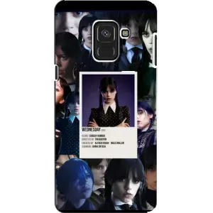 Чохли Венсдей на Samsung A8, A8 2018, A530F Уенсдей (AlphaPrint) (колаж Венздей)
