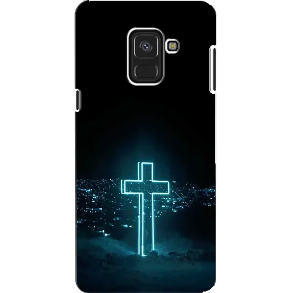 Чохол з принтом «Хрест і місто» для Samsung Galaxy A8 2018 (A530F)