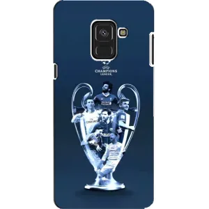 Чехлы для Samsung A8, A8 2018, A530F (VPrint) - Футбольные клубы (Кубок ЛЧ)