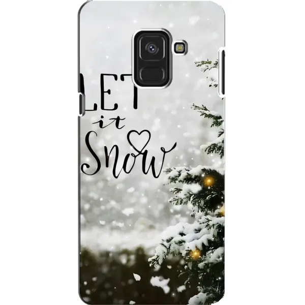 Чохол з принтом «Let it snow» для Samsung Galaxy A8 2018 (A530F)