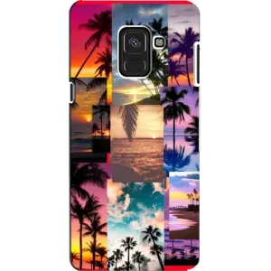 Силіконовий чохол з КАРТИНКАМИ літо для Samsung A8, A8 2018, A530F (AlphaPrint) (Літня відпустка)