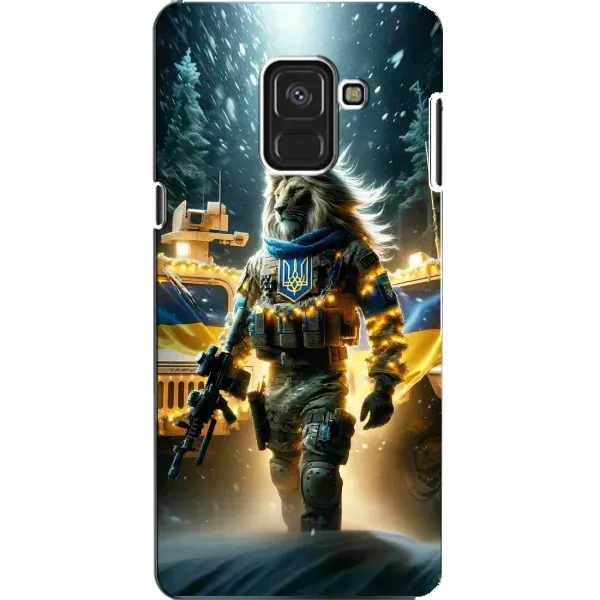 Чохол з принтом «ЛЕВ ЗСУ» для Samsung Galaxy A8 2018 (A530F) Чохол з принтом «ЛЕВ ЗСУ» для Samsung Galaxy A8 2018 (A530F)