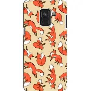 Чохли з картинкою Лисичка для Samsung A8, A8 2018, A530F (VPrint) (Лисички)