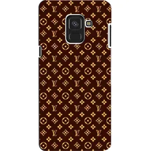 Чехлы Луи Витон для Samsung A8, A8 2018, A530F (AlphaPrint - LOUIS VUITTON) (лого LOUIS VUITTON)