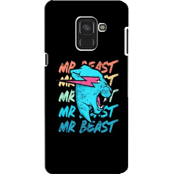 Чехол с принтом «logo Mr beast» для Samsung Galaxy A8 2018 (A530F)